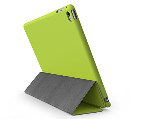 Khomo iPad Air 2 Hülle Case Grün Grünes Gehäuse mit doppelten Schutz ultra dünn und leicht, Smart Cover – Dual Green - 5