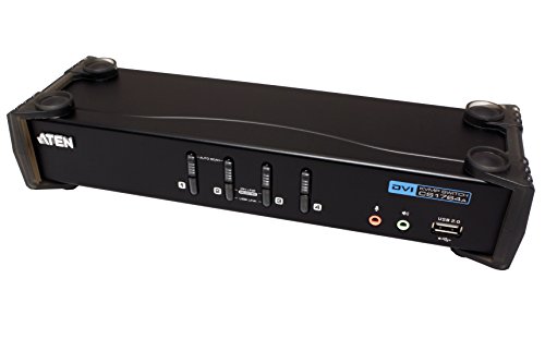 ATEN CS1764A KVM-Switch, USB, DVI, Sound - 3