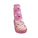 Moolecole Baby Boy Girl Toddlers Kids Children Indoor Floor Slippers Shoes Socks Stockings Moccasins ANTISKID Shoes Cute Pink Bear S