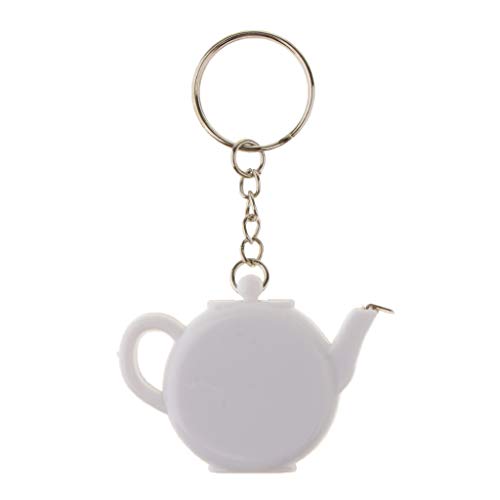 Preisvergleich Produktbild LOVIVER Kunststoff Maßband Tapeline Lineal Keyring Keychain Party Geschenk