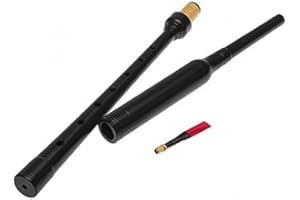 Practice Chanter by McCallum Bagpipes with Reed (Regular Size) Made in Scotland - Ideal for Beginners to Advanced Players, True Tone, Durable Material