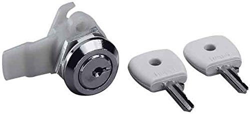 Hager Serie FWB Set Schloss mit Schlüssel 1242E Nummer (2U) - 2