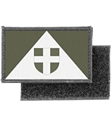 FLAG patch zaino ferro nazionale su colla ricamato applique macedonia - Italia