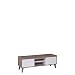 Produktbild Mirjan24  TV-Schrank Oviedo RTV135, TV-Tisch im skandinavischen Stil, Fernsehtisch, Lowboard, Fernsehschrank, TV-Bank, TV-Möbel (San Remo Eiche Dunkel/Weiß Matt)