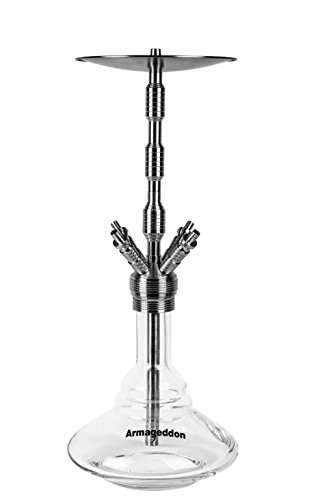 Preisvergleich Produktbild Shisha Armageddon Wasser Pfeife Edelstahl