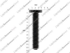 24 Pack of Black Zinc Laptop Machine Screw size M2.5x12MM PM2.5X12.0 by LaptopScrewsDirect .