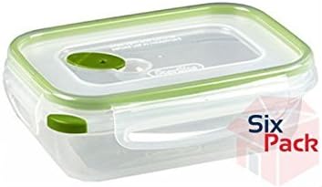 SteriliteCorp. Rectangle Ultra Seal, Size 3.1 Cup, Pack of 6