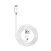 Produktbild Kanex 2er Pack Lightning Kabel (0,5m) in weiß [MFI zertifiziert] für Apple iPhone X/8/5S/5C/SE/6/6S/7/6 Plus/6S Plus, iPad Pro/4/Air/Air 2/mini Retina/mini 3/mini/4, iPod Touch 5G & nano 7G