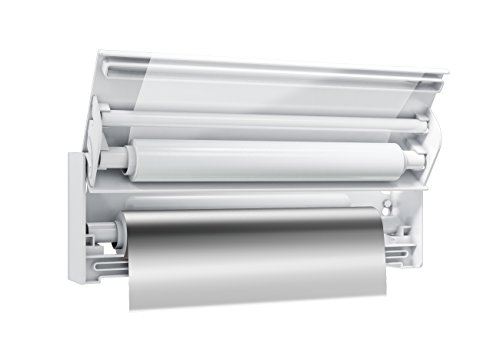 Emsa 515232 Folienschneider für 2 Folien, Wandmontage ohne Bohren, Anthrazit, Smart - 3