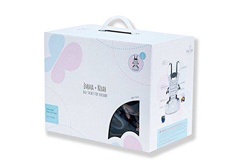 Emma & Noah Babytrage, ergonomisch abgestimmt für Kind und Eltern (empfohlen von 6 bis 36 Monate, zugelassen für 3,6 bis 15 kg), ideal als Kindertrage, Baby Tragegurt, Baby Rucksack, Baby Carrier, Kindertragerucksack - 7