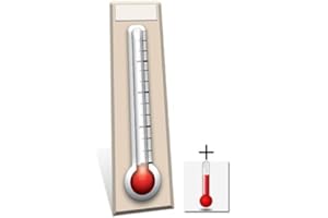 BUNDLEZ-4-FANZ FAN PACKS Fundraising Thermometer - General Party Lifesize Cardboard Cutout / Standee / Standup - includes 8x10" photo