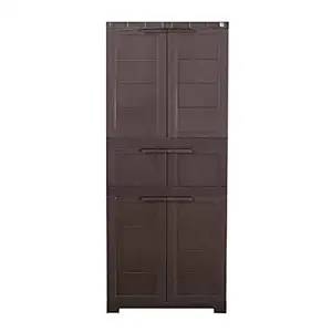 Cello Novelty Triplex Cupboard - Ice Brown