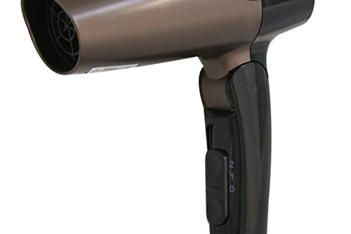 AFK Reisefön Haartrockner schwarz braun 1200 Watt Klappbar - 5