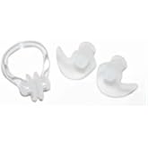 Voit VOIT EAR NOSE PLUG SET STD Unisex Ear Nose Plug 1VTAKACEP5 WHITE Single Size