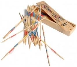 LOT 10 COFFRETS MIKADO BOIS JOUET EDUCATIF