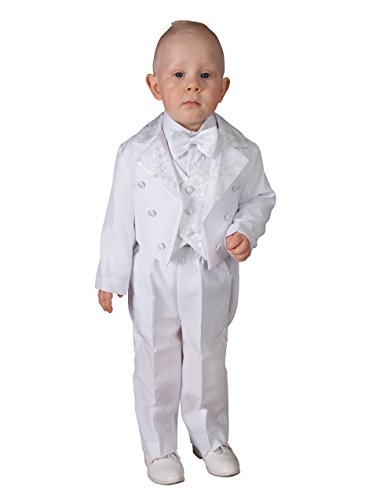 Costume bébé queue de pie - Blanc - 24 mois