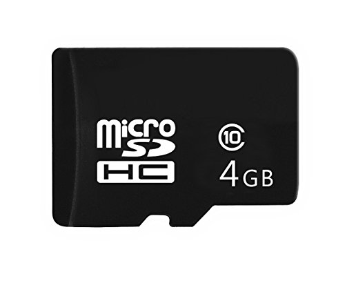 LANMU Micro SDHC Karte,SD Karte 4GB,Speicherkarte Micro SD,Speicherkarte 4GB,Speicherkarte SD bis zu 80 MB/Sek,Micro SD TF Karte Class 10 für Handy Action Kamera