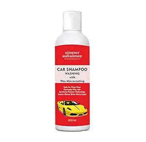 Zimmer Aufraumen Car Wash Shampoo with Micro Wax Coating Technology (500 ml)