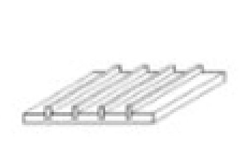Preisvergleich Produktbild Evergreen PS-4524 Platte Blechdach mit stehender Naht
