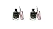 Lakme Eye Liner - Insta Liner (Quick Dry Eye Liner) Black (Pack of 2)