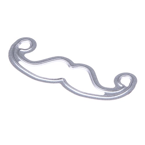 Demiawaking 9Pcs Metall Schneiden Schablonen DIY Sammelalbum Dekor Papier Karten, Metall Buchzeichen , Metall Lesezeichen als Geschenk fuer Freunde - 2