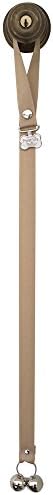 PoochieBells Dog Housetraining Doorbell in X-Long for Teacup/Small or Timid Dogs, Latte