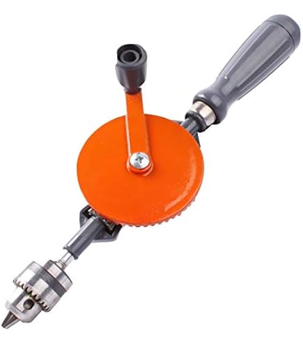 Trapano A Mano Con Mandrino 0,3-3,6 Mm E 25 Punte HSS Per Legno E Plastica