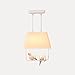 Produktbild Wsxxn Moderne Minimalistische Stoff Kronleuchter Nordic Kreative Birdie Persönlichkeit Ausgesetzt Lampe Mode Wohnzimmer Schlafzimmer Studie Restaurant Beleuchtung Leuchte (Größe : Diameter 30cm)
