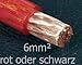 Produktbild just-SOUND 6mm2 Stromkabel - Powerkabel made in Germany - CarHifi OFC Kupfer, Farbe:rot