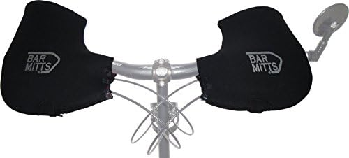 Mountain Bar Mitts for Bar End Mirror, Small/Medium, Black