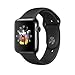 Produktbild Apple Watch Series 2, 38 mm, GPS, Edelstahl Gehäuse, Schwarz mit Sport-Armband, Schwarz, 2016