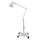 Kenley 270w Infrared Ir Heating Floor Lamp For Thermotherapy Muscle Pain Relief Accupuncture Beauty Treatment - Dimmable Heat With Stand & Flexible Arm