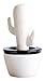 Produktbild WENKO 52594100 Luftbefeuchter Kaktus - konischer Keramik-Verdunster, Keramik, 8.5 x 15.5 x 8.5 cm, Weiß
