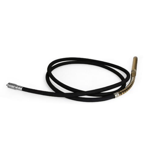 EBERTH 1500 W Betonrüttler elektro Innenrüttler Betonvibrator Flaschenrüttler (45 mm stahlverstärkte Rüttelflasche, 6 m Schlauch, wärmebehandelt, 2 PS Elektromotor, Tragegriff, stabiler Rahmen) silber - 7