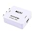 Price comparison product image Home Video Audio Converter RCA Composite AV to HDMI Adapter Mini Box Support 1080P for TV/PC/PS3/Blue-Ray DVD