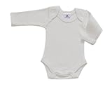 BabywearUK Body Vest Env Neck Long Sleeved - British Made