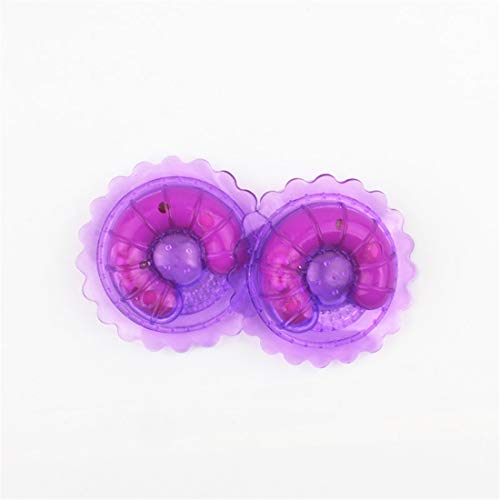 Preisvergleich Produktbild Ovesuxle Doppelnippel Shake brustmassagegerät doppelspitze Stimulation brustmassage weibliche brüste sexy Erwachsene Masturbation (Color : Purple)