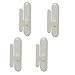 Produktbild Sourcingmap® 4 Pcs Wandhaken Handtuchhalter Selbstklebend Klebehaken Fenster Vorhang Hut Schal Aufhänger Halter Weiß