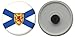 Produktbild Kühlschrankmagnet Flagge Fahne Kanada Nova Scotia - 58mm