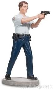 Alxshop Figurine Policeman ržsine džcoration, taser and sound: