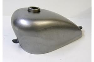 Custom Chrome Réservoir moto Brut Tuyau Bas Custom, Bobber, Chopper