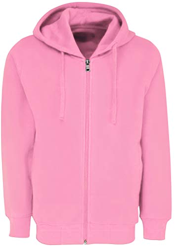 ADBUCKSUnisex Fleece Cotton Zipper Sweatshirt with Hoodies for Boys and Girls