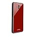 Price comparison product image Hongtianyuan One Plus 6 Case, One Plus 6 2 in 1 Case Tempered Glass Back Cover with TPU Frame for OnePlus 6 Smartphone [Shock Proof] [Anti-Slip] [Scratch Resistant] [Upgrade] (Red)
