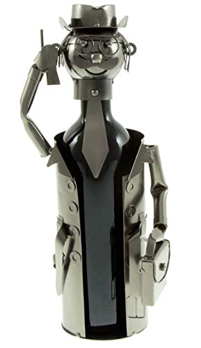 H-LINE hLine Soporte para Botellas Businessman Manager Botella Quemar Banker