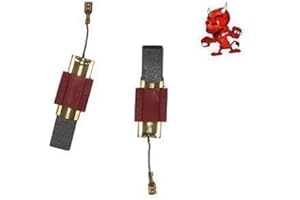 MASCHINEN-TEUFEL Kohlebürsten Motorkohlen passend für Miele W 1712, W 1712, W 1713, W 1714