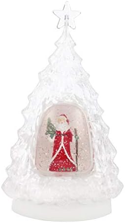The Christmas WorkshopWater Tree Ornament, White, 33cm High x 19cm Wide x 17cm Deep
