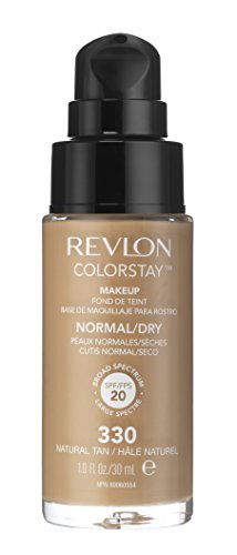 Revlon ColorStay Foundation for Normal/Dry Skin, Natural Tan
