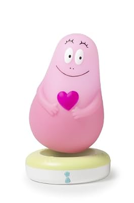 Pabobo Veilleuse Lumilove Barbapapa Chargeur Induction - Rose