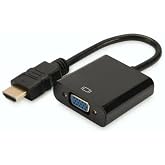 SANEC HDMI to VGA Cable Converter Converter Image Black