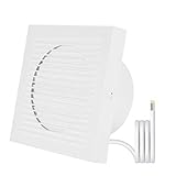 【Aplicaciones Versátiles】 Ampliamente utilizadas en baños, sótanos, garajes, cuartos de cultivo / carpa y otros lugares que necesitan ventilación.